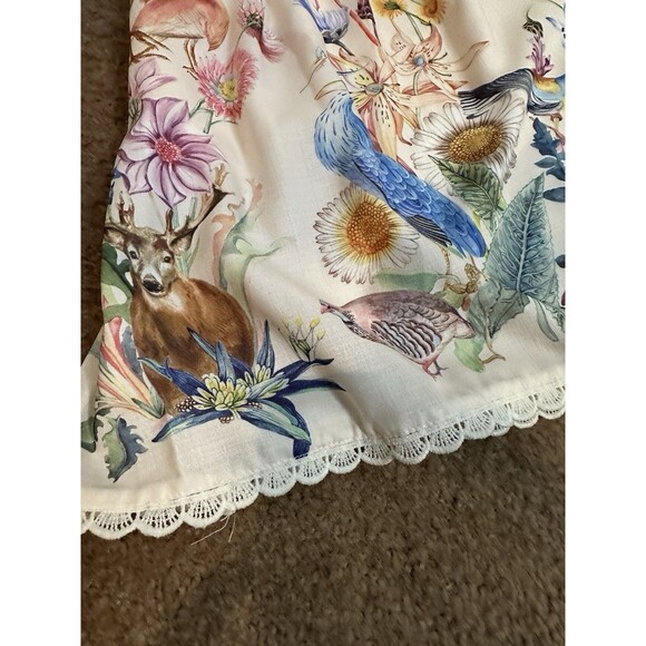 Dalia MacPhee Women's Pink Floral Button-Down Belted Dress Size XL NWT - Picture 10 of 16